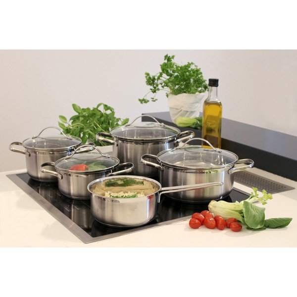 Set lonaca 9 kom od nehrđajućeg čelika Horizon – ELO-image-1