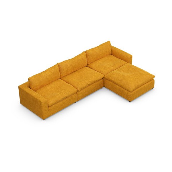 Oker žuta kutna garnitura (promjenjiva) Moonlight – Furninova -image-4