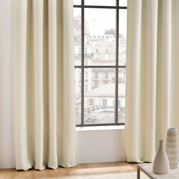 Krem zatamnjujuća zavjesa 135x240 cm Occult – douceur d'intérieur-image-1