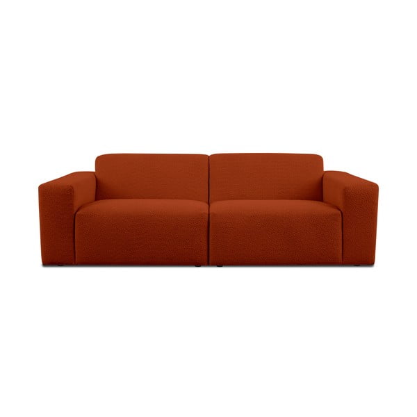 Ciglasta sofa od bouclé tkanine 228 cm Roxy – Scandic