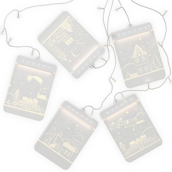 Božićni svjetleći lanac 150 cm Christmas City - DecoKing-image-1