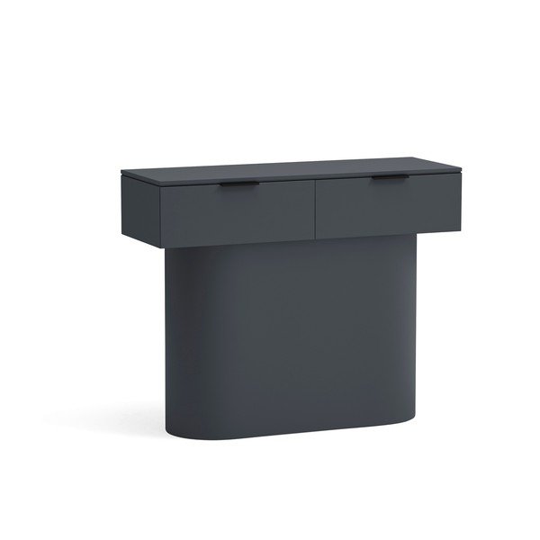 Antracitno sivi pomoćni stol 36x100 cm Totem – Teulat