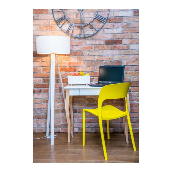 Bijeli stol Ragaba Lillo, dužina 65 cm-image-1