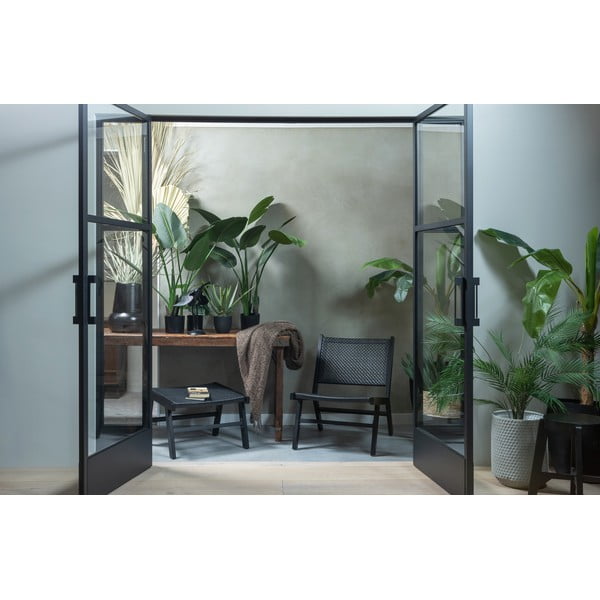 Crna vrtna stolica WOOOD Puk-image-1