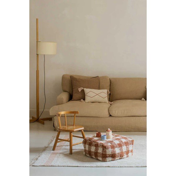 Ružičasti/krem periv/ručno rađen pamučan tepih 140x200 cm Gastro Rose – Lorena Canals-image-1