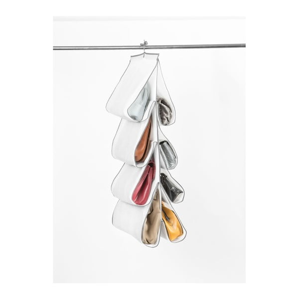 Viseći bijeli organizator za torbice i torbe Compactor Handbags Organizer-image-2