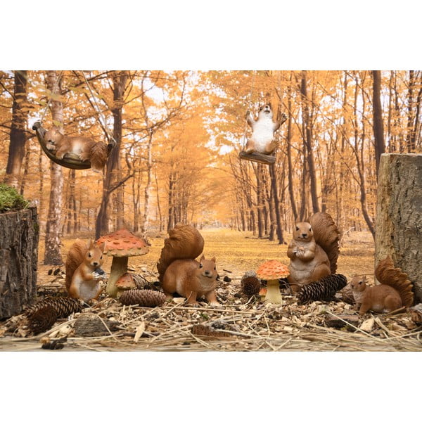 Vrtna figurica od polyresina Squirrel – Esschert Design-image-1