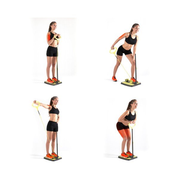 Platforma za stražnjicu i noge s uputama za vježbanje InnovaGoods Fitness-image-3