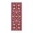 Trkač za crveni tepih 80x240 cm Orient Caracci - Hanse Home