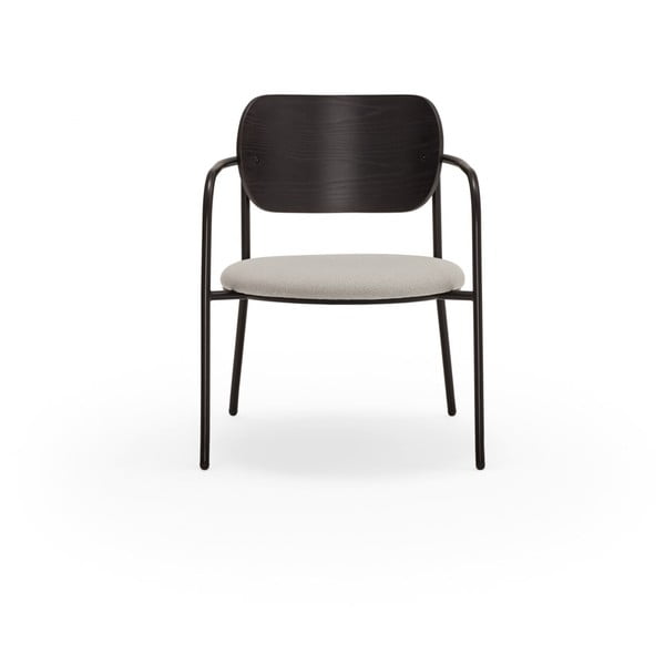 Crno-siva fotelja u dekoru jasena Eclipse - Teulat-image-2