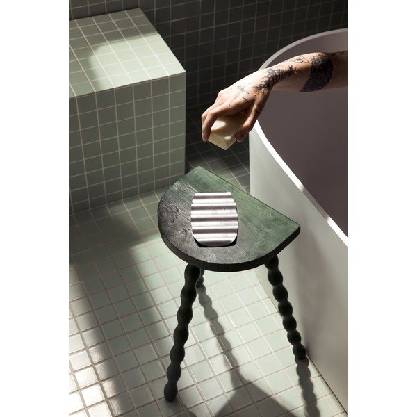 Posuda za sapun od nehrđajućeg čelika u srebrnoj boji Olbi – noo.ma-image-4