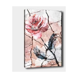 Zidna slika na platnu Tablo Center Lonely Rose, 40 x 60 cm