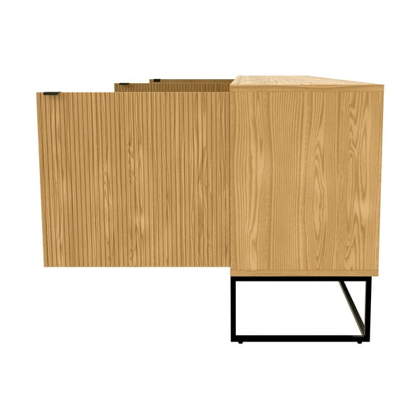 Niska komoda u dekoru hrasta u prirodnoj boji 235x76 cm Bali – Tenzo-image-3