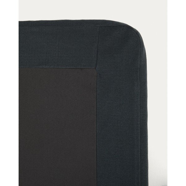 Antracitno sivi tapecirani krevet 90x200 cm Jaira – Kave Home-image-4