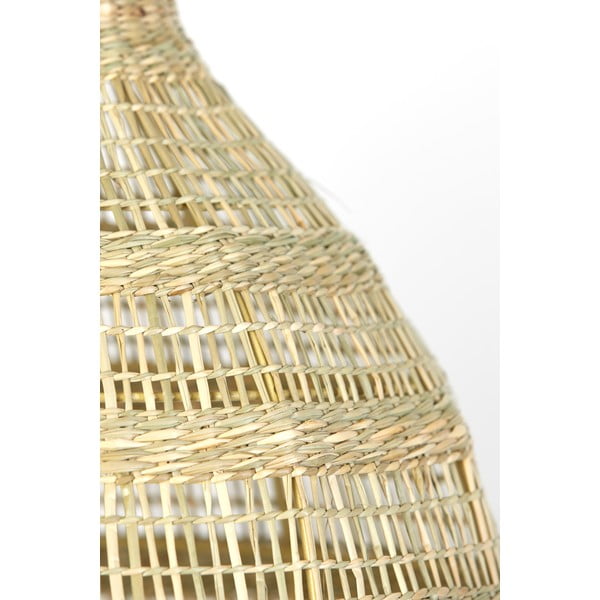 Viseća svjetiljka u prirodnoj boji sa sjenilom od morske trave ø 38 cm Sagar – Light & Living-image-4