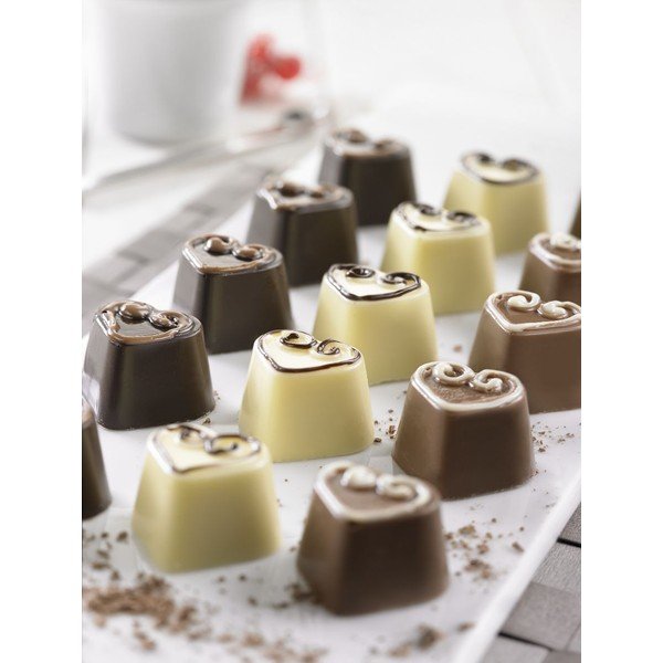 Silikonski kalup za praline Srce-image-2