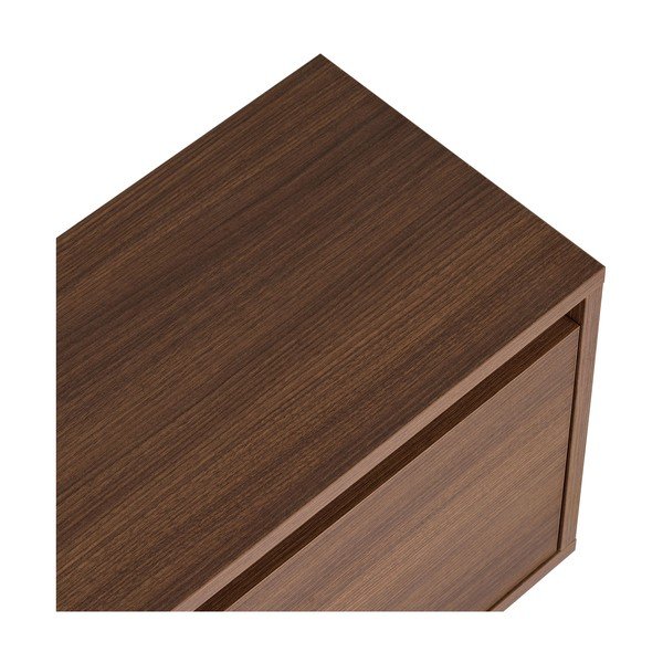 TV komoda u dekoru oraha u tamnoj prirodnoj boji 160x42x30 cm Sentinel – Kalune Design-image-3