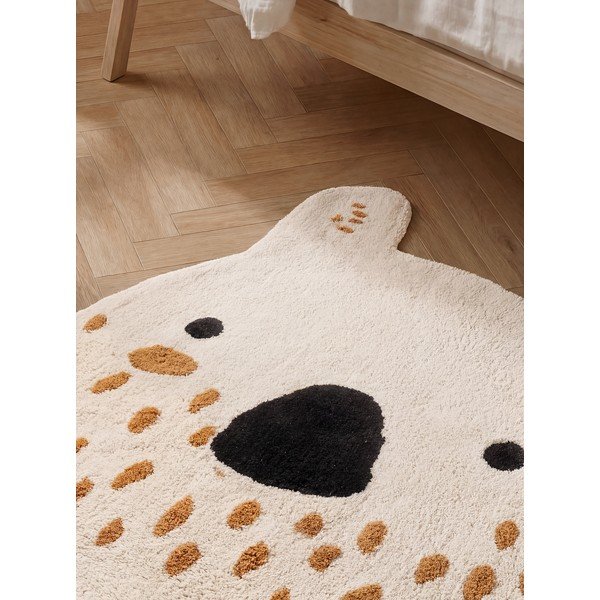 Krem periv/ručno rađen pamučan dječji tepih 120x137 cm Snuggle Nienchen – Hanse Home-image-2