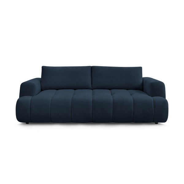 Tamno plava sklopiva/s prostorom za odlaganje sofa 251 cm Fuji – Bobochic Paris