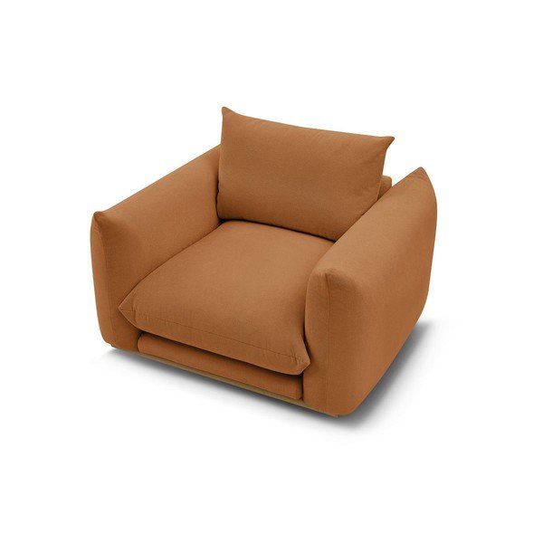 Narančasta fotelja Ernest – Bobochic Paris-image-4