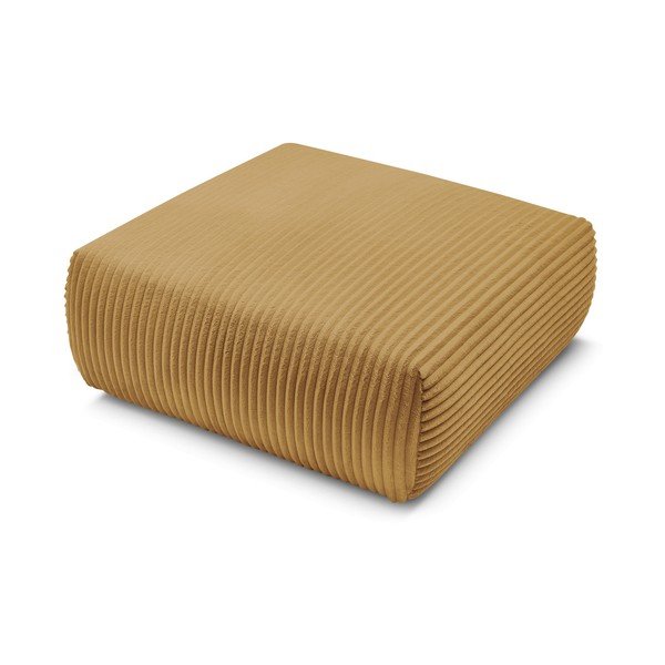 Senf žuti tabure od samta Lucien – Bobochic Paris-image-4