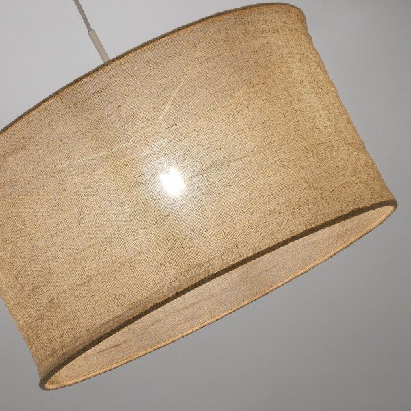 Bež tekstilno sjenilo ø 50 cm Mariela – Kave Home-image-1