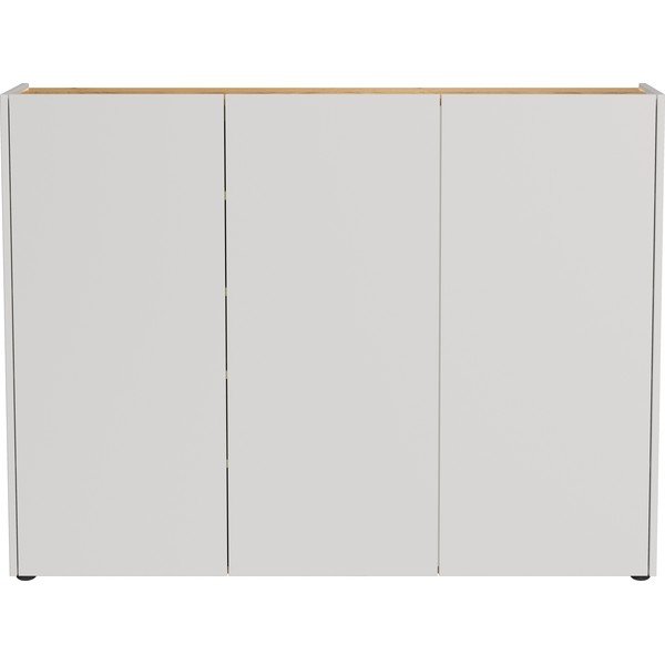 Krem ormarić u dekoru hrasta 138x105x25 cm Libbiano – Germania-image-4