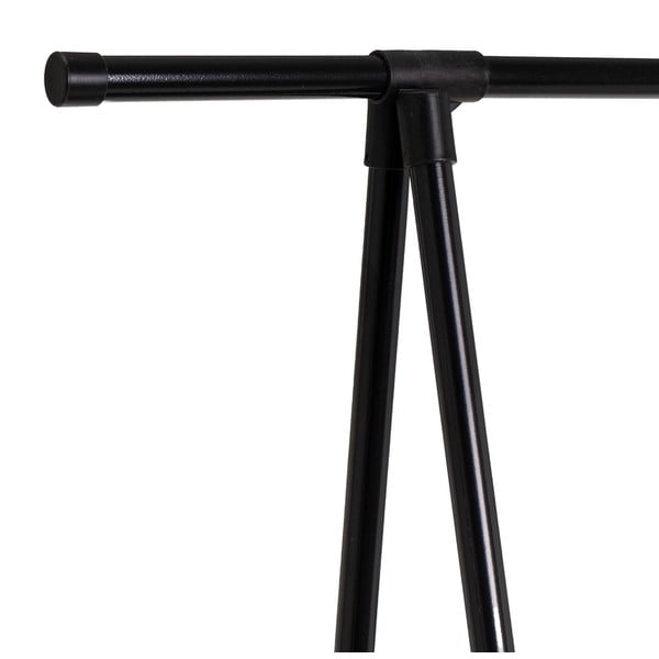 Crni metalni mobilni stalak za odjeću 84x43x156 cm – Casa Selección-image-1