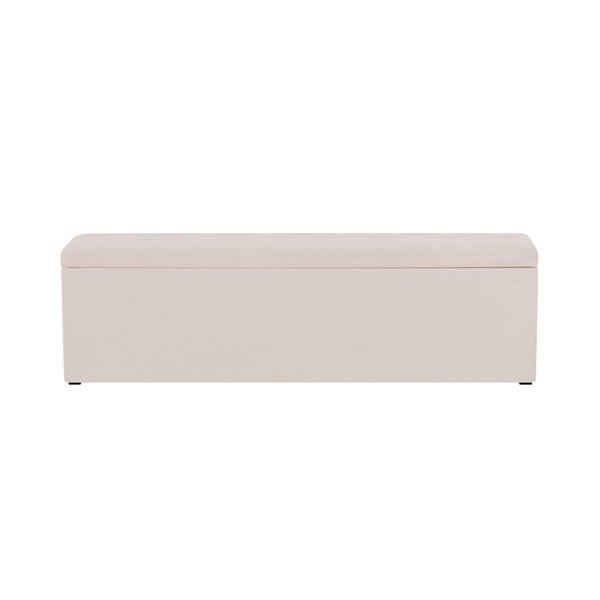 Krem otoman Mazzini Sofas Ancona, 200 x 46 cm-image-3