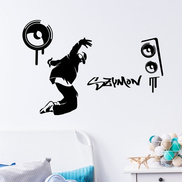 Zidna naljepnica s nazivom Ambiance Hip Hop-image-1