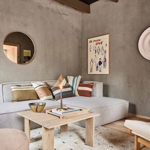 Stolić za kavu od punog hrasta u prirodnoj boji 75x75 cm Oy – OYOY Living Design-image-2