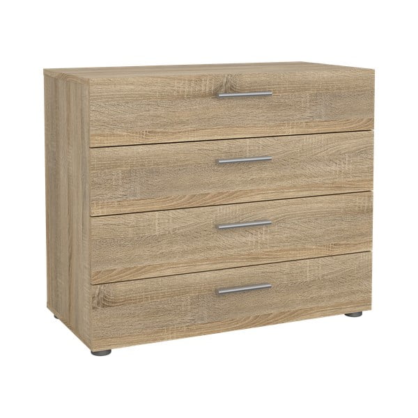 Komoda u dekoru hrasta Tvilum Pepe, 80 x 68 cm-image-2