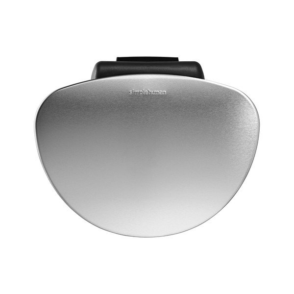 Željezna kanta za smeće s pedalom u srebrnoj boji 10 l – simplehuman-image-3