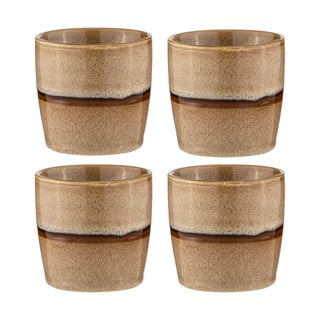 Svjetlo smeđe porculanske šalice u setu 4 kom za espresso 350 ml Haven – Ladelle