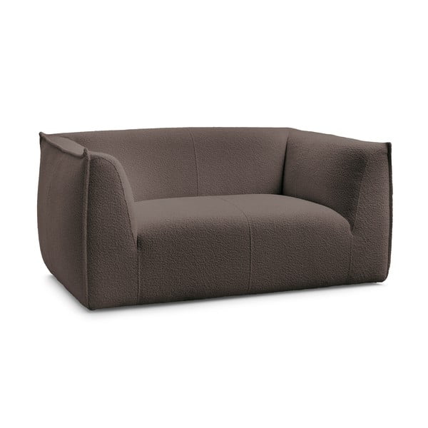 Smeđa sofa od bouclé tkanine 170 cm Giorgia – Bobochic Paris-image-3