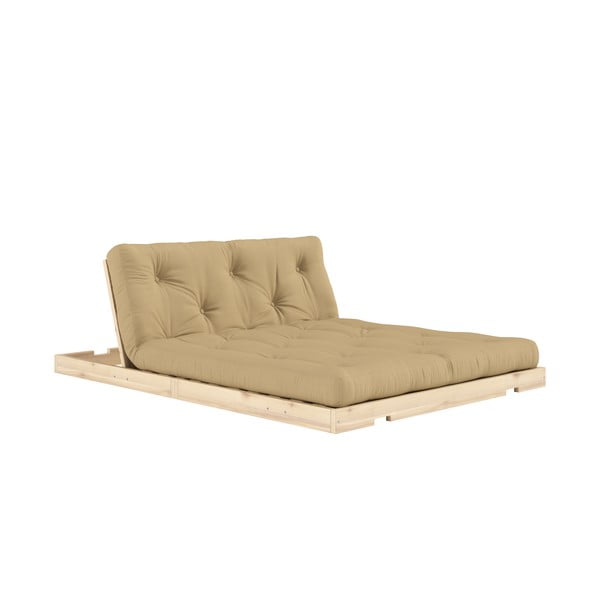 Svjetlo smeđa sklopiva sofa 145 cm Flip – Karup Design-image-4