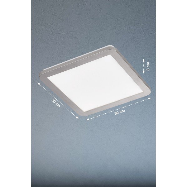 Siva LED stropna svjetiljka 30x30 cm Gotland - Fischer & Honsel-image-1