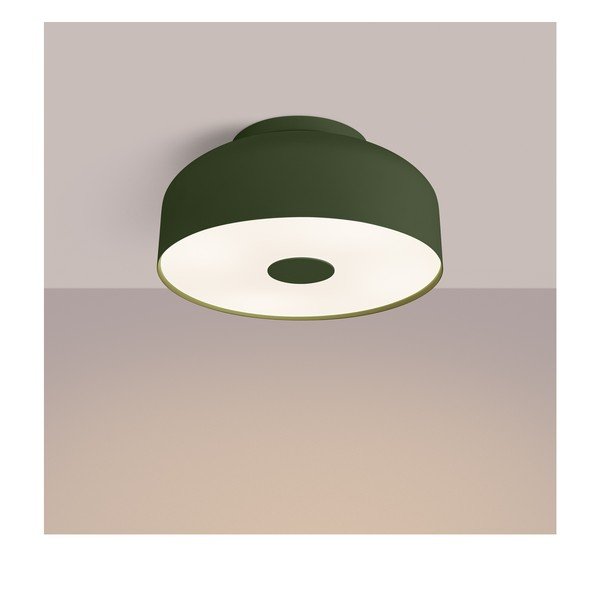 Zelena stropna svjetiljka Blacko – Sollux-image-4