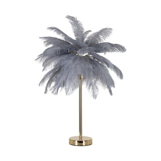 Siva/u zlatnoj boji stolna lampa (visina 55 cm) Palm – Mauro Ferretti