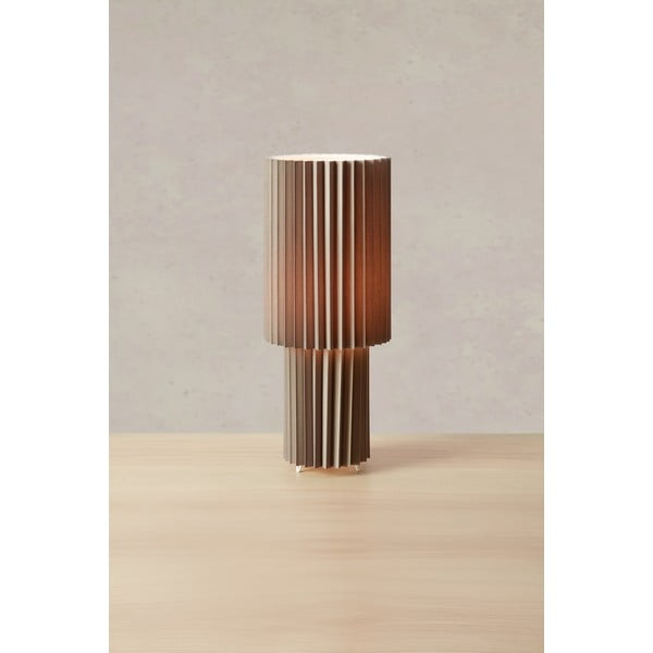 Siva stolna lampa s tekstilnim sjenilom (visina 45 cm) Catis – Markslöjd-image-2