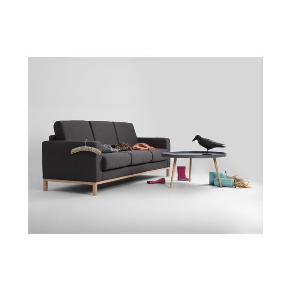 Antracit siva trosjeda Sofa Custom Form Scandic-image-2