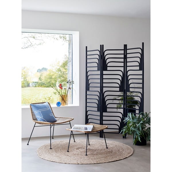 Narančasta staklena vaza Hübsch Deco, visina 18 cm-image-2