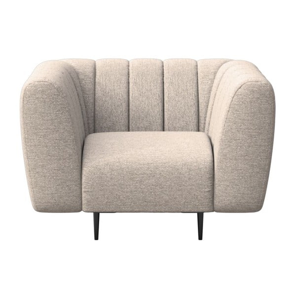 Bež fotelja Shel – Ghado