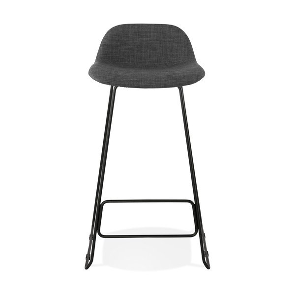 Tamno sive bar stolice čahure Vancouver, sedam visine 76 cm-image-2