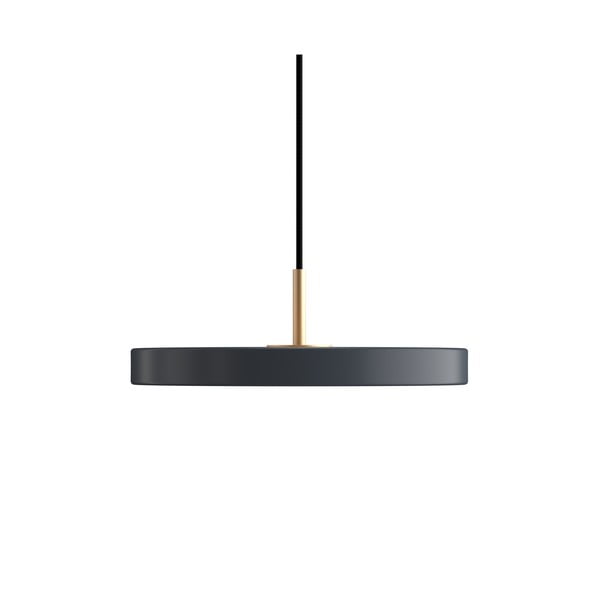 Antracitno siva LED viseća svjetiljka s metalnim sjenilom ø 31 cm Asteria Mini – UMAGE-image-3