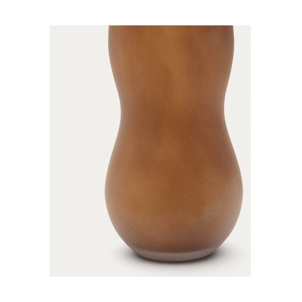 Smeđa staklena vaza (visina 32 cm) Crila – Kave Home-image-2