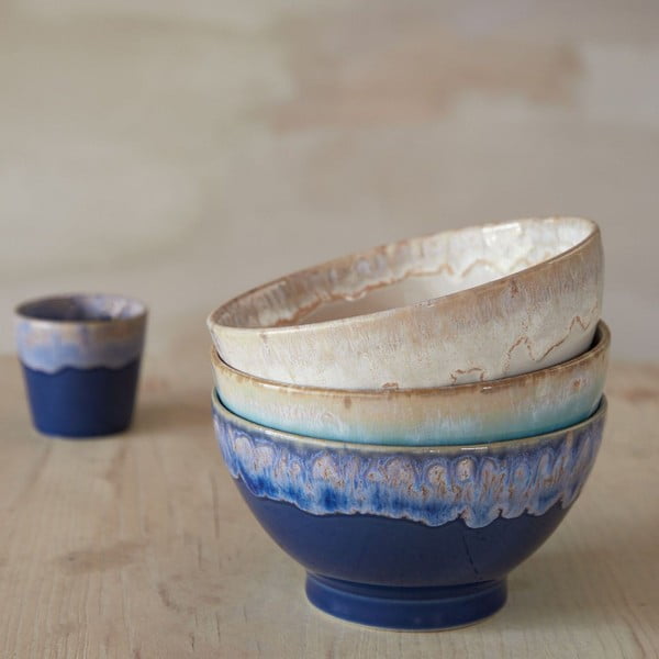 Bijele zdjele u setu 4 kom od kamenine ø 15 cm Latte – Costa Nova-image-3