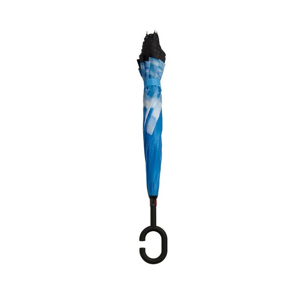 Plavo-crni Sky kišobran, ⌀ 110 cm-image-4