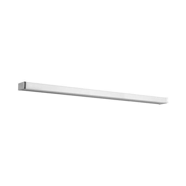 LED zidna lampa u sjajnoj srebrnoj boji (duljina 120 cm) Fabio - Trio