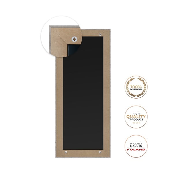 Zidno ogledalo u bijelom okviru Styler Parisienne, 47 x 147 cm-image-3